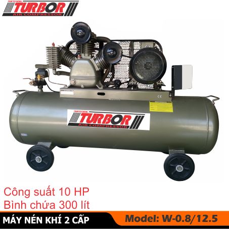 Máy nén khí công suất 10 HP bình chứa 300 lít  nhãn hiệu TURBOR 