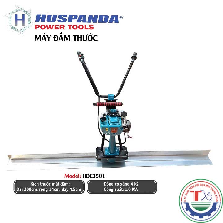 Máy Đầm Thước Huspanda HDE 3501