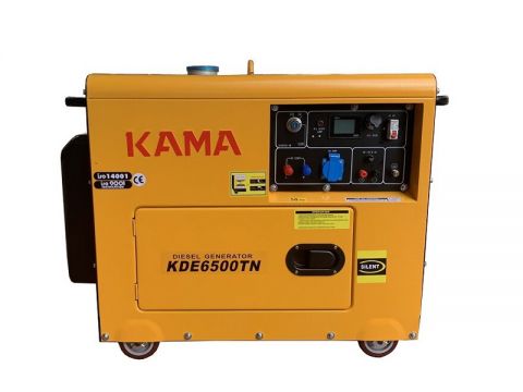 máy phát điện chạy dầu 5Kw Kama KDE6500TN