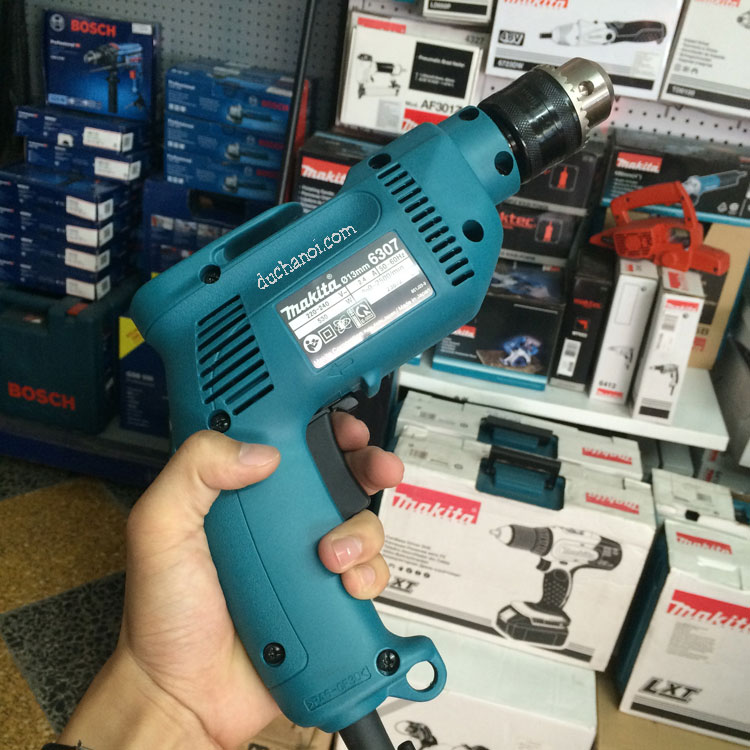 Máy khoan cầm tay khóa đầu kẹp Makita 6307