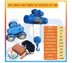 Pa lăng cáp điện CD 5 tấn 9m