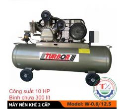 Máy nén khí công suất 10 HP bình chứa 300 lít  nhãn hiệu TURBOR