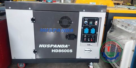 Máy Phát Điện Chạy Dầu 7Kw Huspanda HD8600S