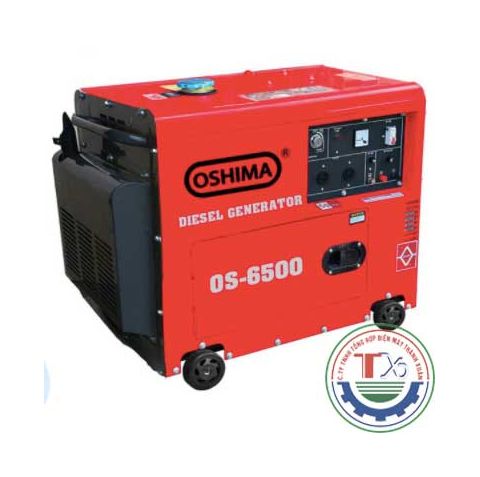 Máy Phát Điện Chạy Dầu 5kw Oshima 6500